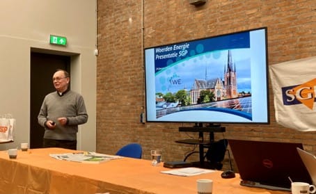 Koen op informatieavond SGP Woerden